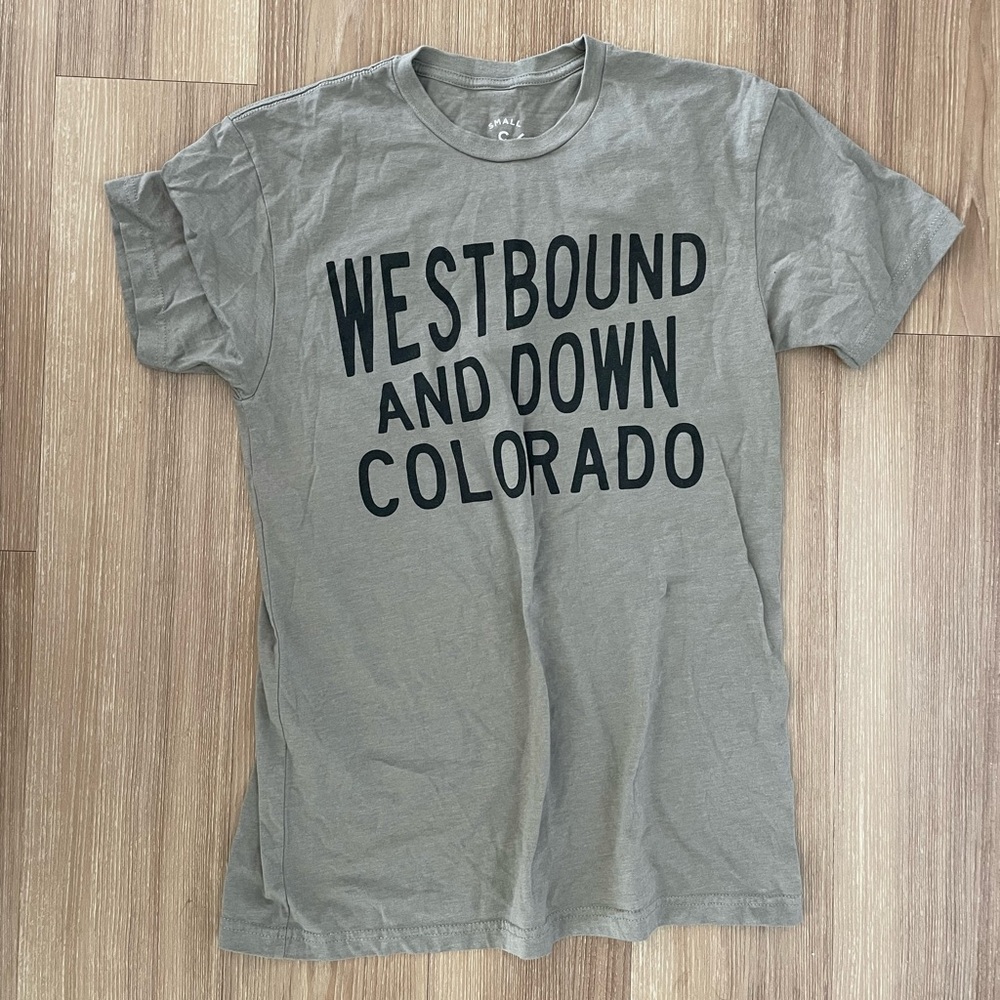 Westbound and Down Colorado brewery t-shirt (size small)